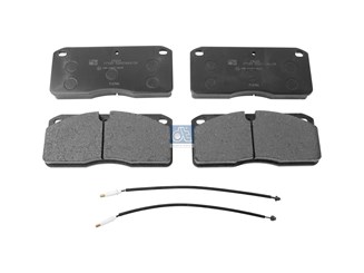 Комплект тормозных накладок WVA 29039 - 175,5 x 78 x 22 mm_DT_2.94070