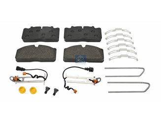 Комплект тормозных накладок WVA 29088 - 175 x 86 x 26 mm_DT_6.95100