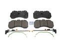 Комплект тормозных накладок WVA 29100 - 214 x 112 x 25 mm_DT_6.95109