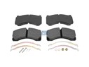 Комплект тормозных накладок WVA 29124 - 205 x 102 x 27 mm_DT_10.24125