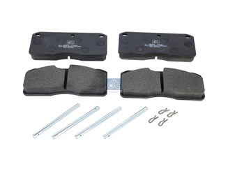 Комплект тормозных накладок WVA 29302 - 175,5 x 78 x 22 mm_DT_2.94072