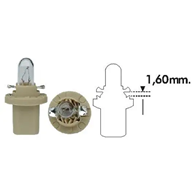 Лампа 1,5W пластмассовый патрон (бежевый) 