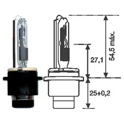 Лампа газоразрядная  Xenon D2R 85V 35W P32D-3