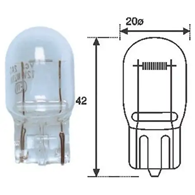 Лампа (W21W) 12V W3X16D