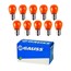 Лампы миниатюрные PY21W 24V 21W (BAU15S) поворотники_GAUSS_GL1056B