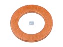 Медное уплотнительное кольцо 6,5 x 11 x 1 mm CU_DT_3.89507