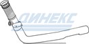 Передняя труба с гофрой (нерж)_DINEX_29005