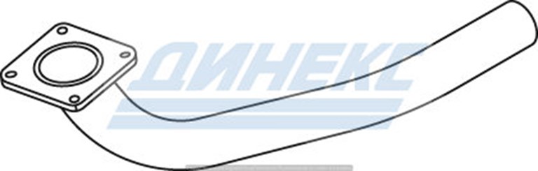 Передняя труба_DINEX_81130