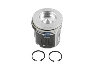 Поршень, в сборе с кольцами заменяет  Mahle: 061 75 00_DT_1.33160