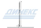 Труба D 101,6 mm L=2000 mm (цинк)_DINEX_91604