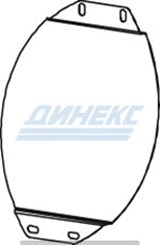 Защита глушителя_DINEX_69818